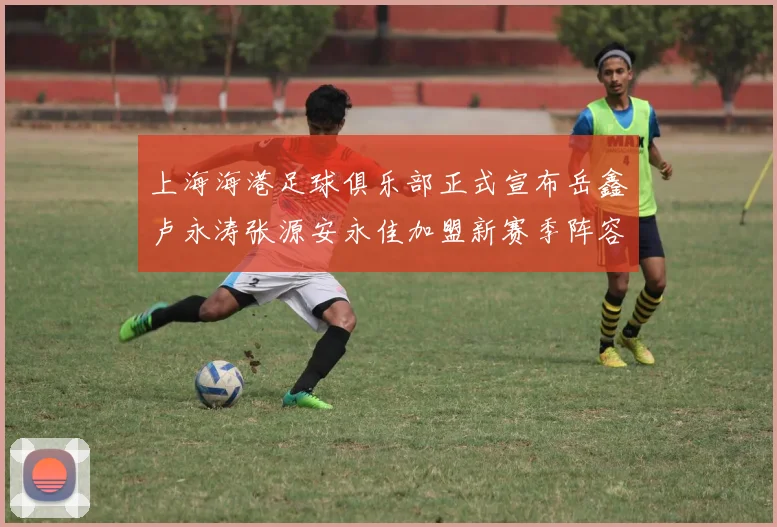 上海海港足球俱乐部正式宣布岳鑫卢永涛张源安永佳加盟新赛季阵容更新